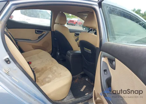 2013 Hyundai Elantra Gls from USA, damaged, VIN KMHDH4AE2DU531707